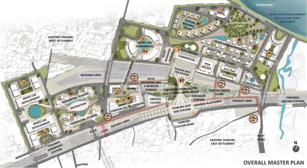 Thakurli Railway Station Redevelopment, Mumbai, Maharashtra, Creative Group 2