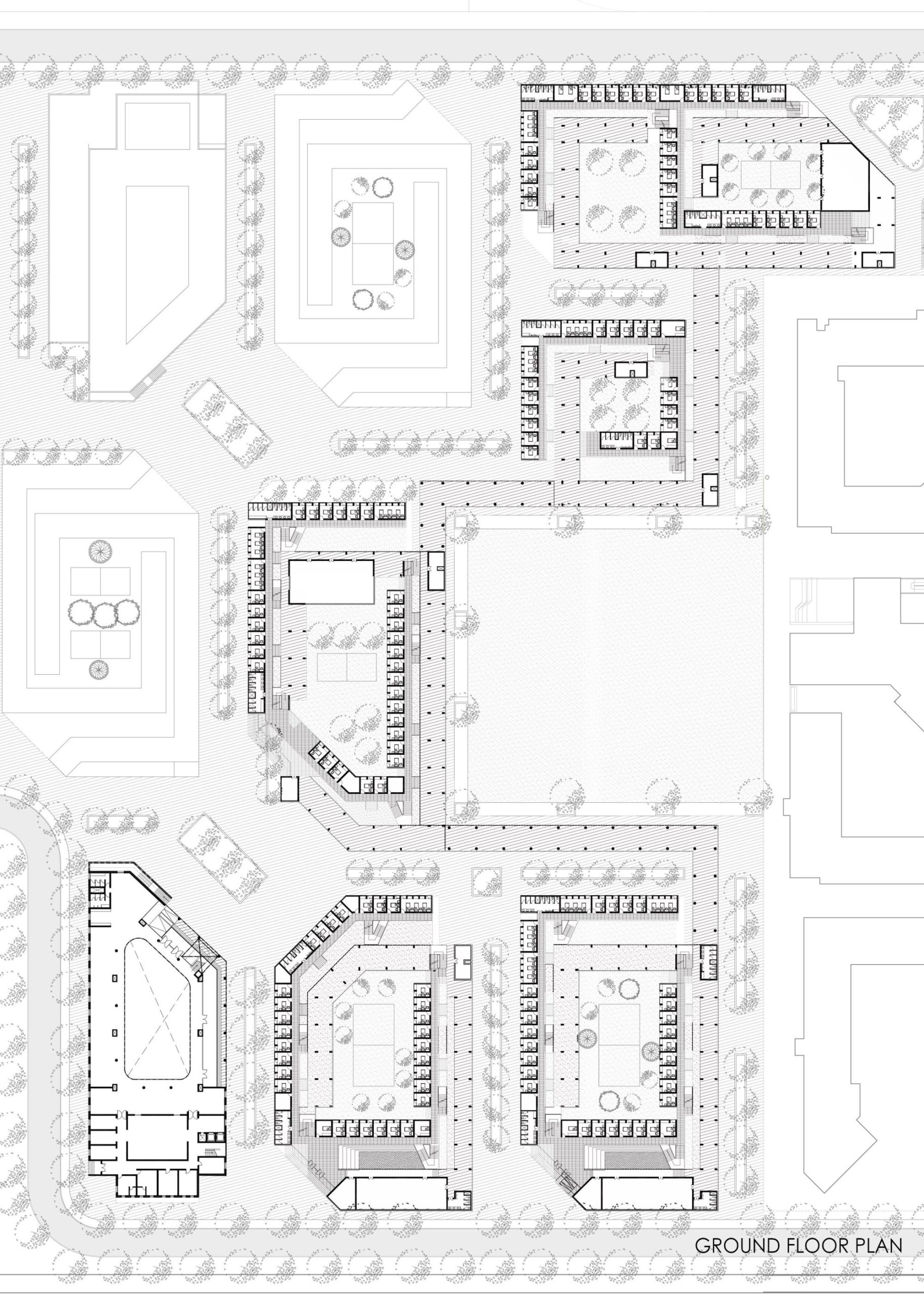 IIT at Gandhinagar, by ABRD Architects - Unbuilt Ideas