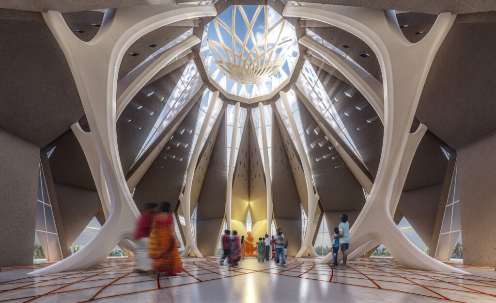 India's New Parametric Temple for Shirdi Sai Baba by Shilpa Architects Planners Designers 1