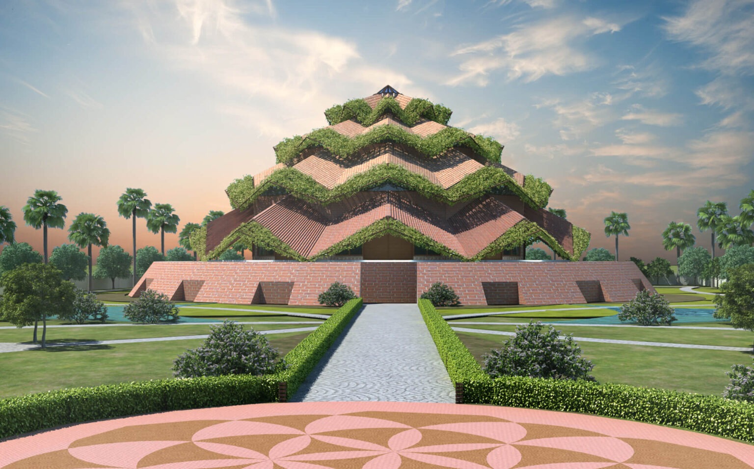 Bahai Temple, by Shilpa Architects Planners Designers 1