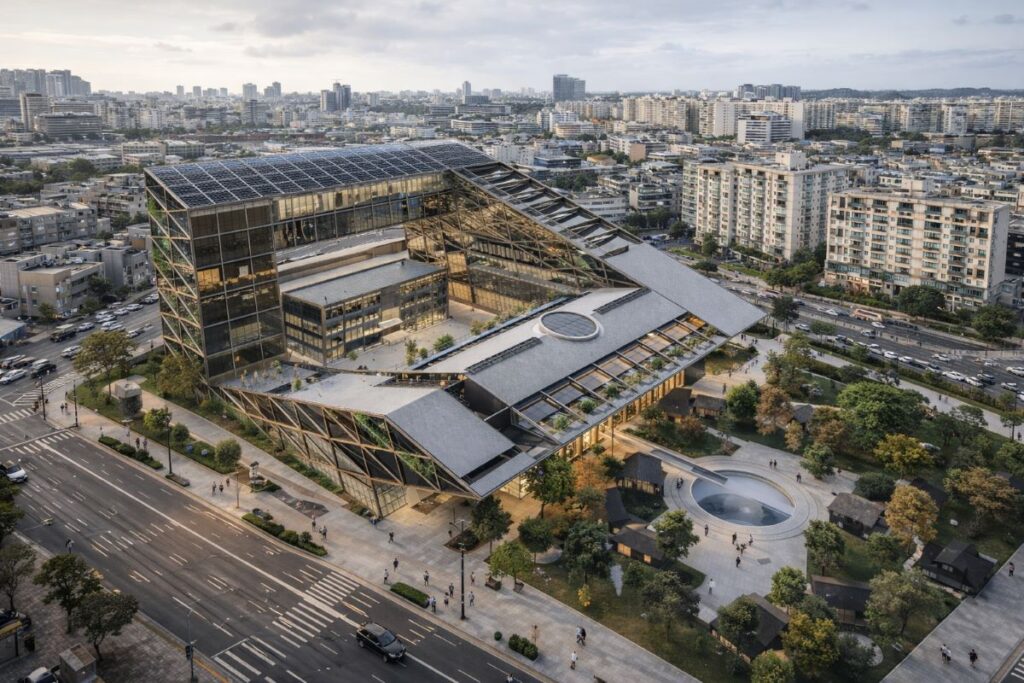 Incheon Museum Park, South Korea, by S. Ghosh and Associates 2
