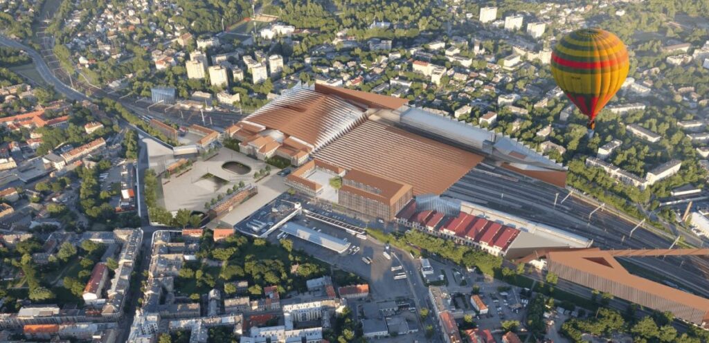 Lithuania Railway Station, Vilnius, by Archohm 1