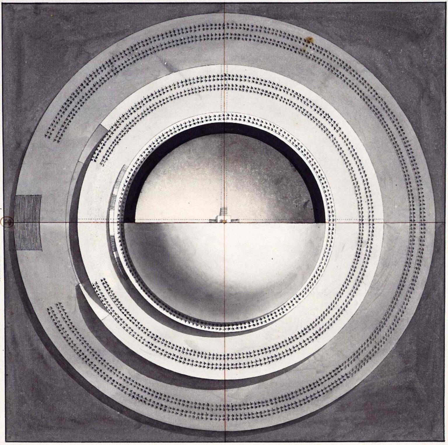 Cenotaph for Sir Isaac Newton, proposed by Étienne-Louis Boullée ...