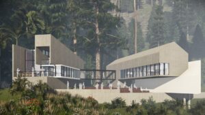 Architect’s Arena, Uttarakhand, India, by STUDIO DATUM. Render © Hardik Gangani, Jeimin Langali (1)