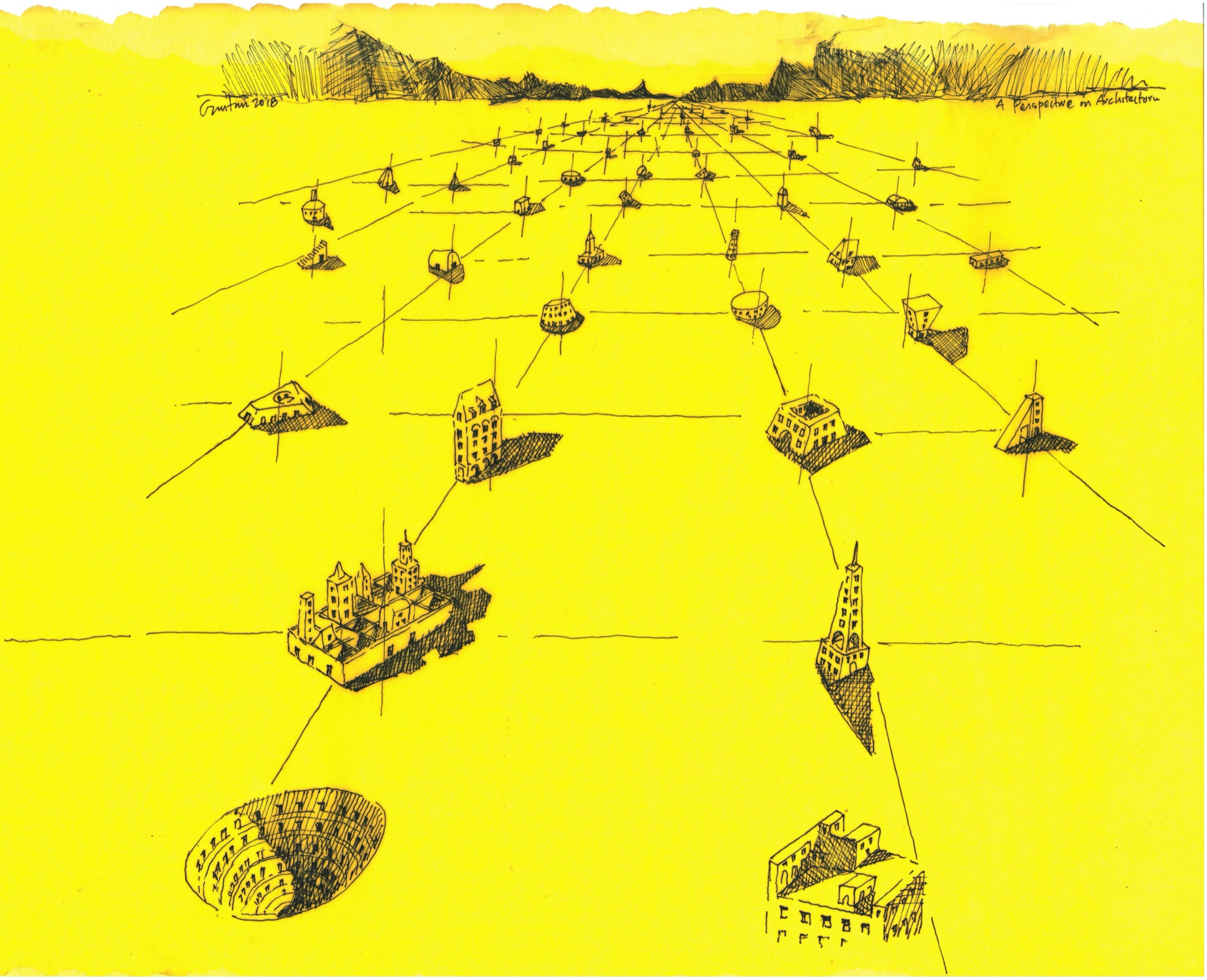 New perspective - Unbuilt architecture, by Gautam Bhatia