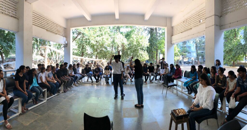 Body, Space, Architecture, Semester 2, Class of 2019. Courtesy of Rupali Gupte