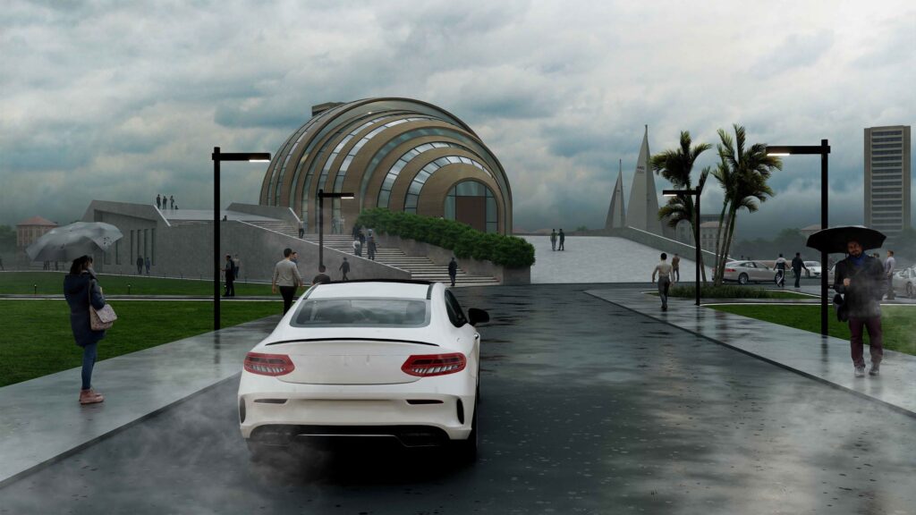 View from main entrance. Boat Museum, by Muzahid Islam
