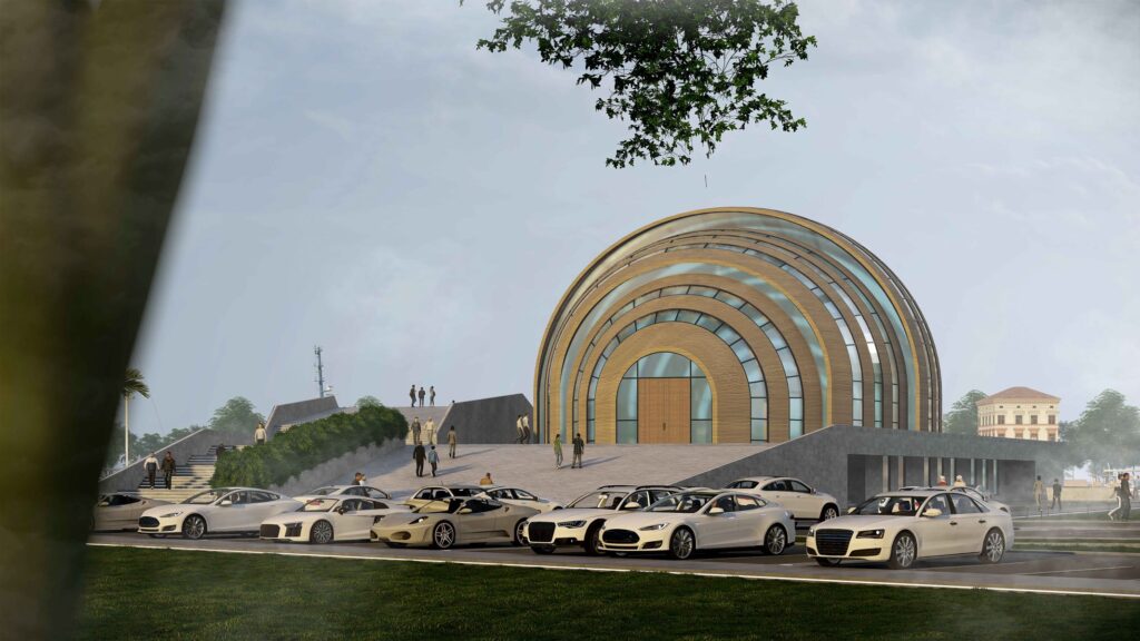 View from parking space. Boat Museum, by Muzahid Islam