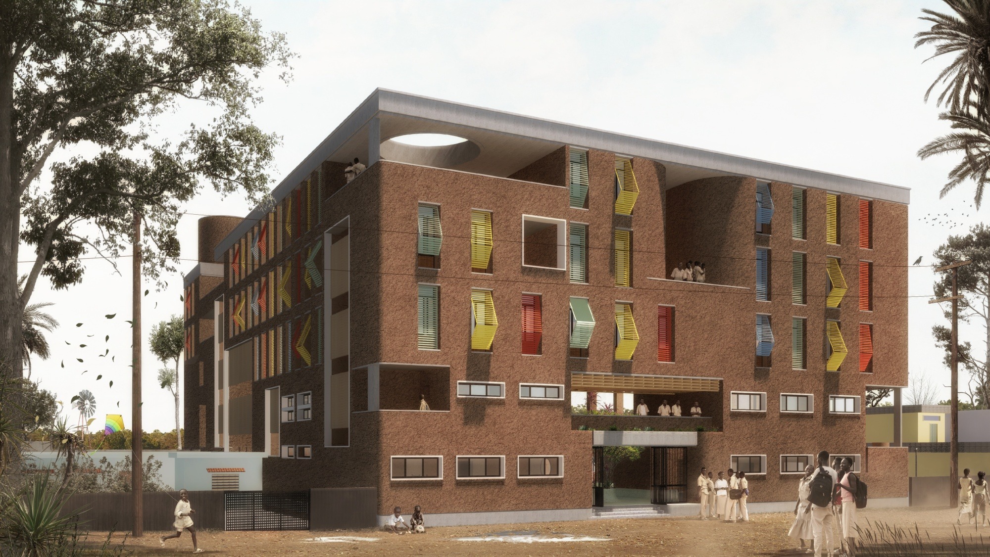African Urban School, Africa, by theglassbox collective (1)