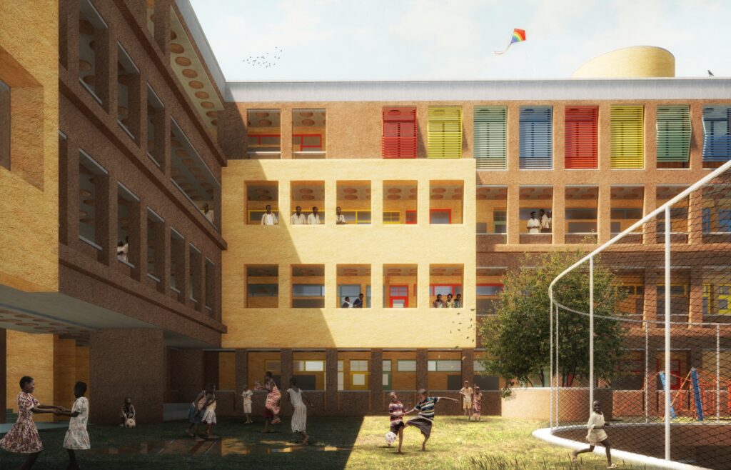 African Urban School, Africa, by theglassbox collective