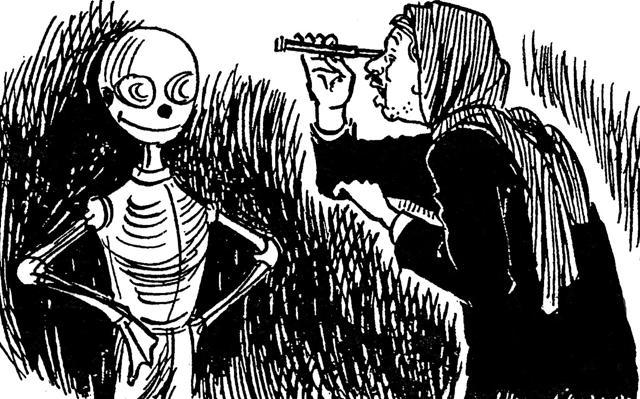 Bankubabur Bandhu — illustration by Satyajit Ray