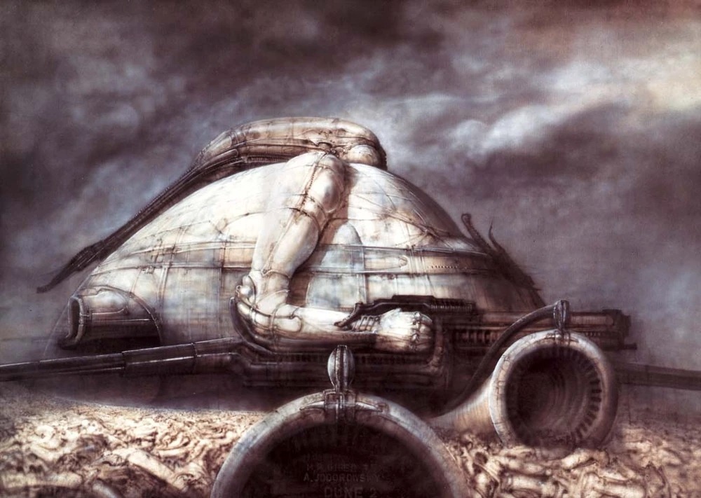 Dune (unreleased film) H. R. Giger - [the strange power of unseen films]