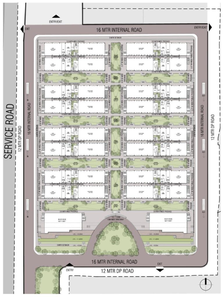 Ground Floor Plan. Bombay High Court. © Sanjay Puri Architects