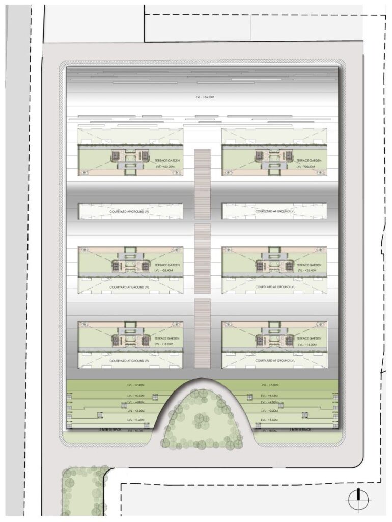 Roof Plan. Bombay High Court. © Sanjay Puri Architects