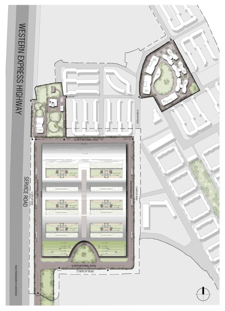 Site Plan. Bombay High Court. © Sanjay Puri Architects