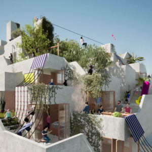 Inhabit the staircase, Barcelona, Spain, by Laura Bravo & Silvia Prujà 11