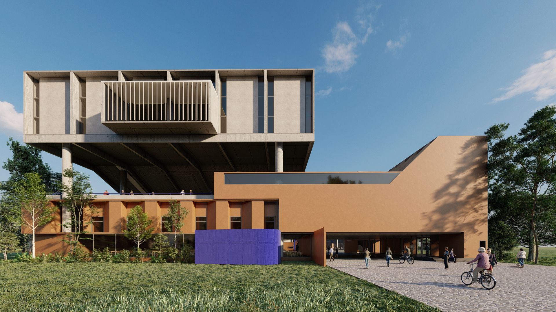 Student Centre and Housing, NLS, Bangalore, India, by Samvad Design Studio 1 (2)