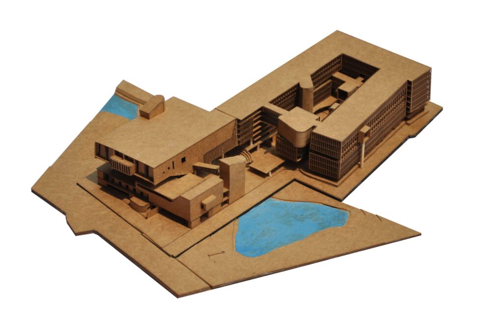 Student Centre and Housing, NLS, Bangalore, India, by Samvad Design Studio 7