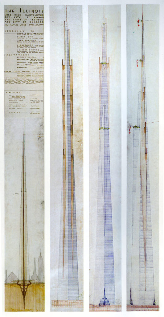 The Illinois, Chicago, USA, by Frank Lloyd Wright 2