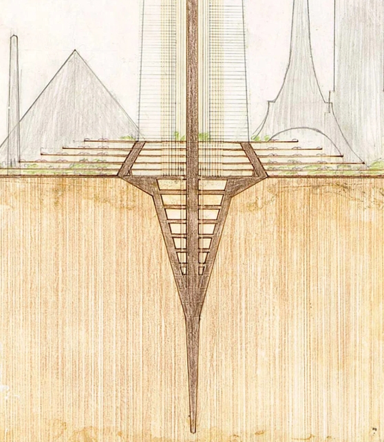The Illinois, Chicago, USA, by Frank Lloyd Wright 5