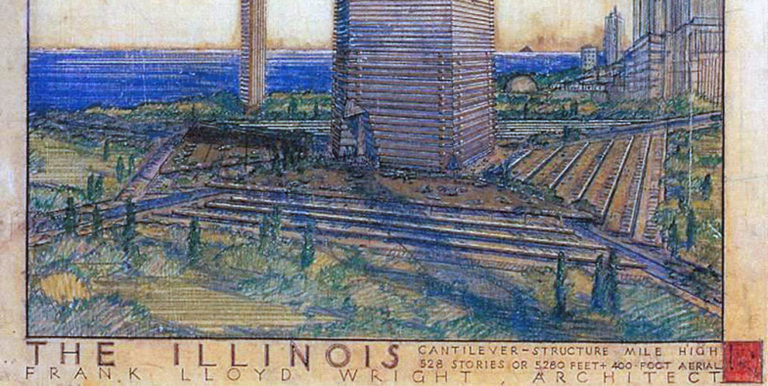 The Illinois, Chicago, USA, by Frank Lloyd Wright 7