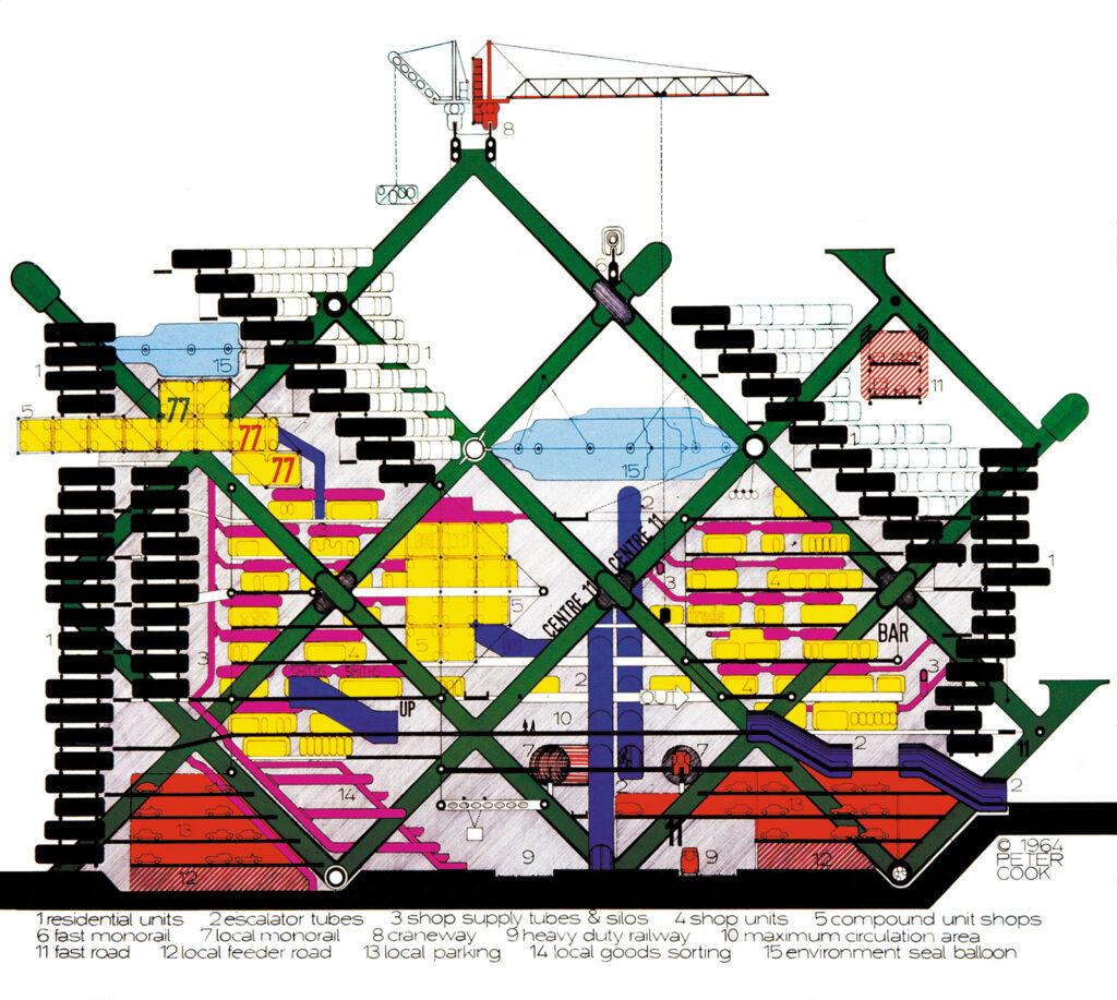 The Plug-In City by Archigram2