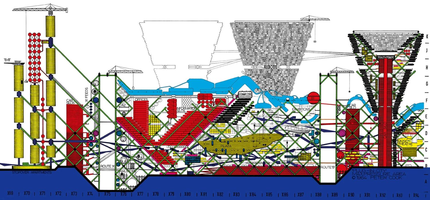 The Plug-In City by Archigram4
