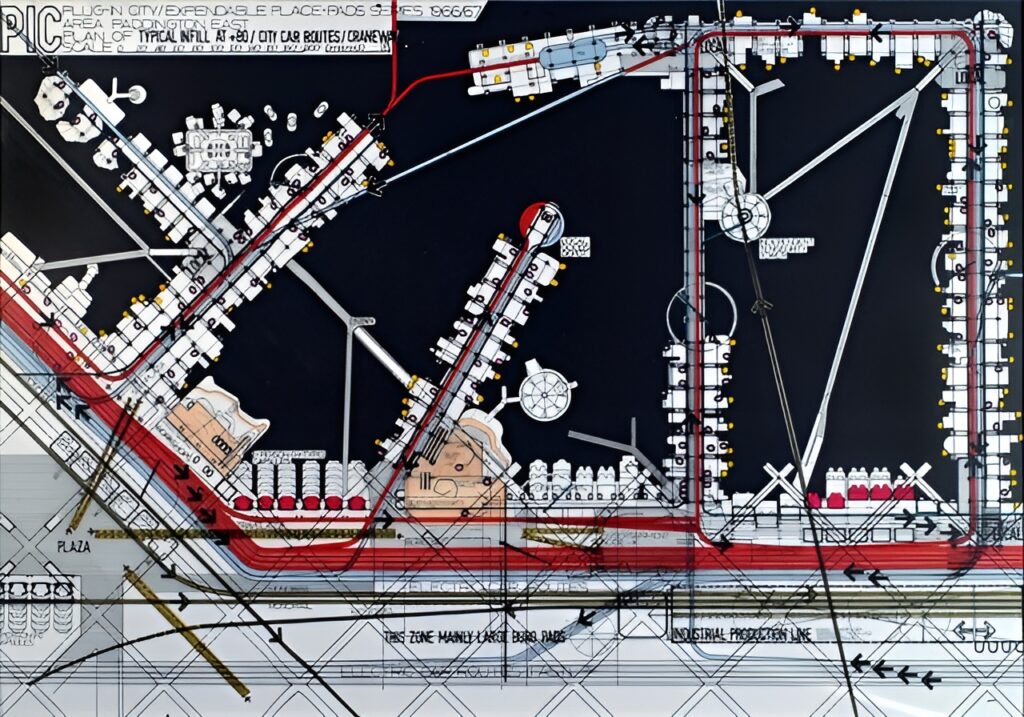 The Plug-In City by Archigram6