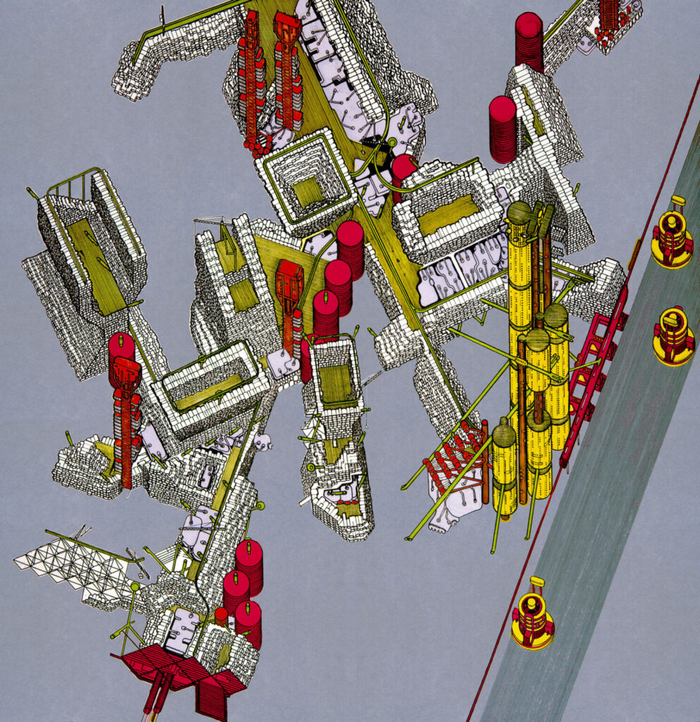 The Plug-In City by Archigram7